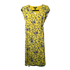 Woman Banana Republic Dress Cottagecore Peasant Fairy Dainty Prairie Flowy Sz 0P